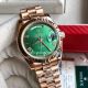 Replica Rolex Day-Date Rose Gold Watch Green Dial President Bracelet 36MM (2)_th.jpg